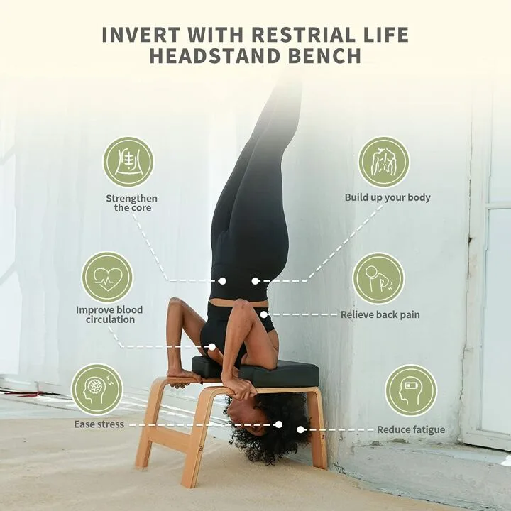 Restrial Life Yoga Inversion Bench for Home & Gym
