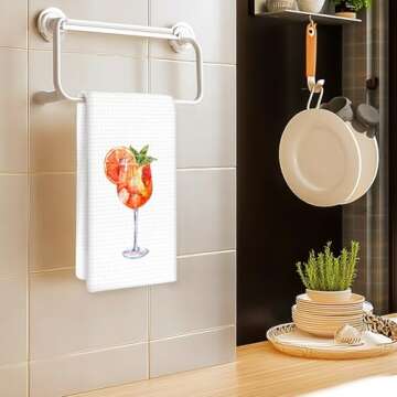 OINDADE Aperol Spritz Gifts Decor Kitchen Towels for Home