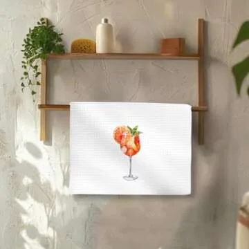 Aperol Spritz Kitchen Towels - Perfect Gift for Drink Lovers