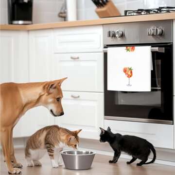 Aperol Spritz Kitchen Towels - Perfect Gift for Drink Lovers
