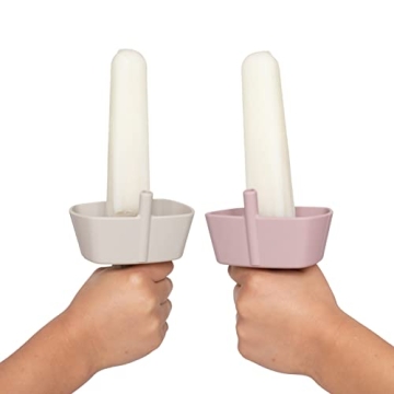 Drip-Free Mango Co. Silicone Popsicle Holder 2 PACK