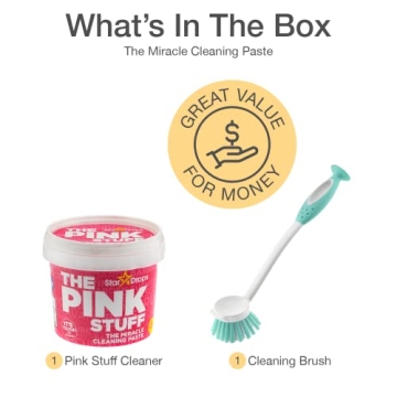 The Pink Stuff All Purpose Cleaner with Deep Clean Brush