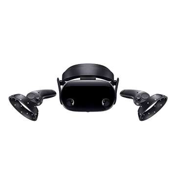 SAMSUNG HMD Odyssey+ Windows Mixed Reality Headset with 2 Controllers, 3K Display