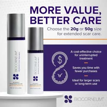 Advanced Scar Treatment with Silishield® & SPF 30 50g – Made in The USA, Fast-Drying, Water-Resistant Silicone Scar Gel - Surgeon Recommended for New & Old Scars - Suitable for Children Over 6 Months