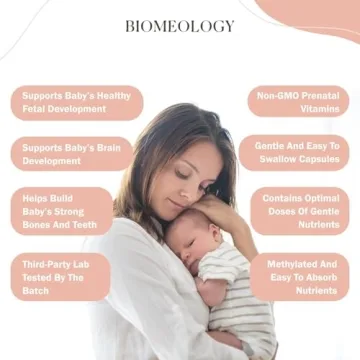 Biomeology Prenatal Vitamins 120 Capsules for Moms & Babies