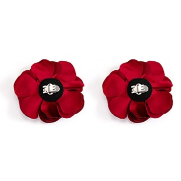 Rannyrena Handmade Flower Shoe Clips Elegant Bridal Accessories