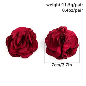 Rannyrena Handmade Flower Shoe Clips Elegant Bridal Accessories