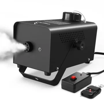 Theefun 2000CFM Fog Machine with Remote Control - 400W for Parties