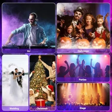 Theefun Fog Machine - 2000CFM for Festive Events