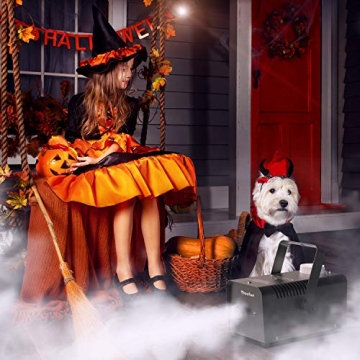 Theefun Fog Machine - 2000CFM for Festive Events