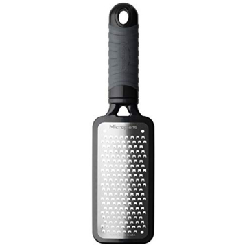 Microplane Home Series Multipurpose Coarse Grater - Easy to Use, Perfect for Everyday Cooking (Black...