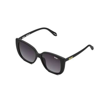 Quay - Womens Sunglasses, Square Lenses with UV Protection, Oversized Sunglasses (Ever After, Matte ...