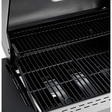 Freestanding Gas Grill with 4 Burners and Side Burner