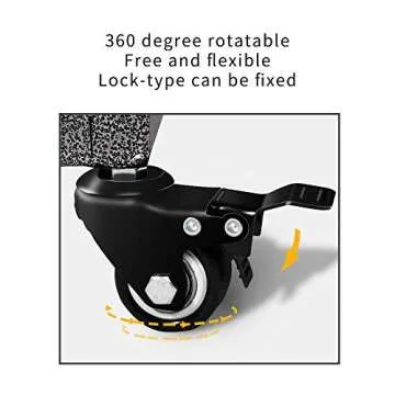 LUCKUP Heavy Duty Dog Cage Metal Kennel and Crate for Medium and Large Dogs, Pet Playpen with Four Wheels,Easy to Install,42 inch,Black