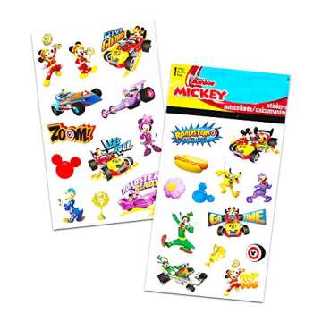 Disney Mickey Mouse School Supplies Value Pack Bundle ~ Folders, Notebook, Pencils, Pencil Sharpener, Eraser, Stickers, and More (Mickey Mouse School Supplies)