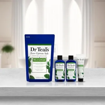 Dr Teal’s Eucalyptus & Spearmint Bath Gift Set – 4 Piece