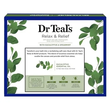 Dr Teal’s Eucalyptus & Spearmint Bath Gift Set – 4 Piece