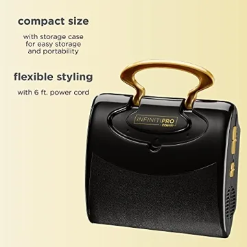 INFINITIPRO BY CONAIR GOLD Bonnet Hair Dryer for Stylish Hair