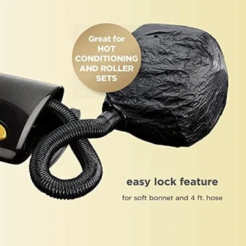 INFINITIPRO BY CONAIR GOLD Bonnet Hair Dryer for Stylish Hair