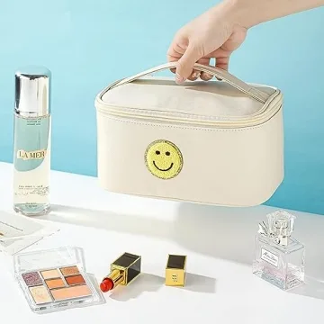 Stylish WALONER Makeup Bag - Travel Cosmetic Organizer