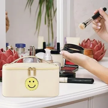 Stylish WALONER Makeup Bag - Travel Cosmetic Organizer