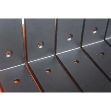 4 Pack - 9.25" L x 6" H x 1.5" W J Lip Shelf Brackets Rustic Farmhouse Iron Wall Floating Shelf Bracket Metal Shelf Bracket Industrial Shelf Supports with Screws Black