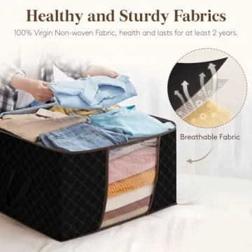 Lifewit 90L Clothes Storage Bags - Multi-Purpose Organizers