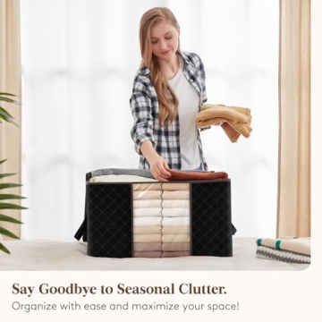 Lifewit 90L Clothes Storage Bags - Multi-Purpose Organizers
