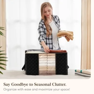 Lifewit 90L Clothes Storage Bags - Multi-Purpose Organizers