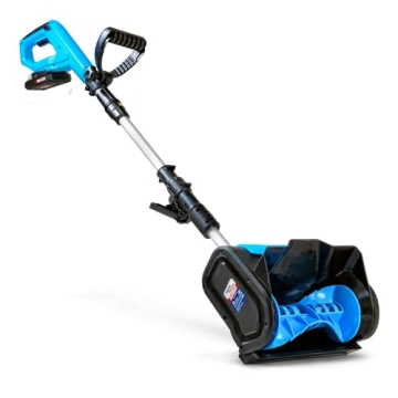 AlphaWorks Cordless Snow Shovel - 20V, Lightweight, Efficient Electric Snow Thrower for Easy Snow Re...