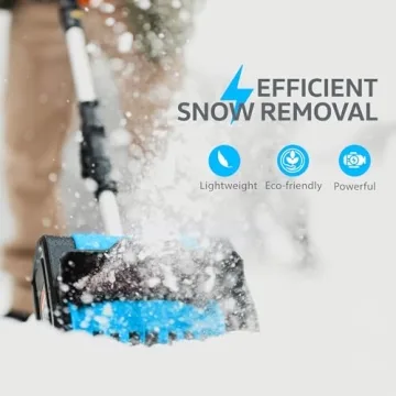 AlphaWorks 20V Cordless Snow Shovel - Ergonomic & Efficient Design