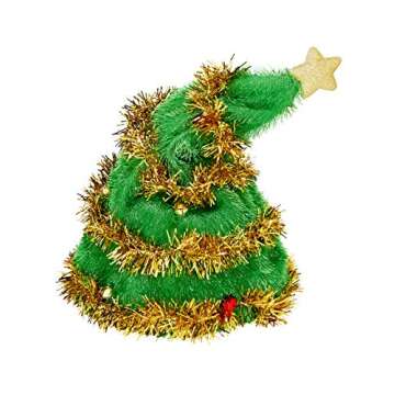 Spencer Gifts Dancing Christmas Tree Hat with Sound