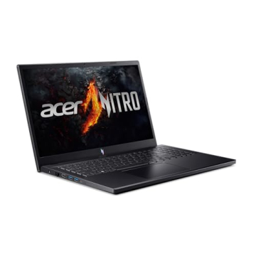 acer Nitro V Gaming Laptop | AMD Ryzen 5 7535HS Hexa-Core Processor | NVIDIA GeForce RTX 4050 Laptop GPU | 15.6" FHD IPS 144Hz Display | 8GB DDR5 | 512GB SSD | WiFi 6 | Backlit KB | ANV15-41-R5N6