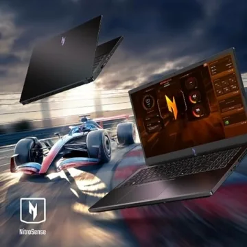 acer Nitro V Gaming Laptop | AMD Ryzen 5 7535HS Hexa-Core Processor | NVIDIA GeForce RTX 4050 Laptop GPU | 15.6" FHD IPS 144Hz Display | 8GB DDR5 | 512GB SSD | WiFi 6 | Backlit KB | ANV15-41-R5N6