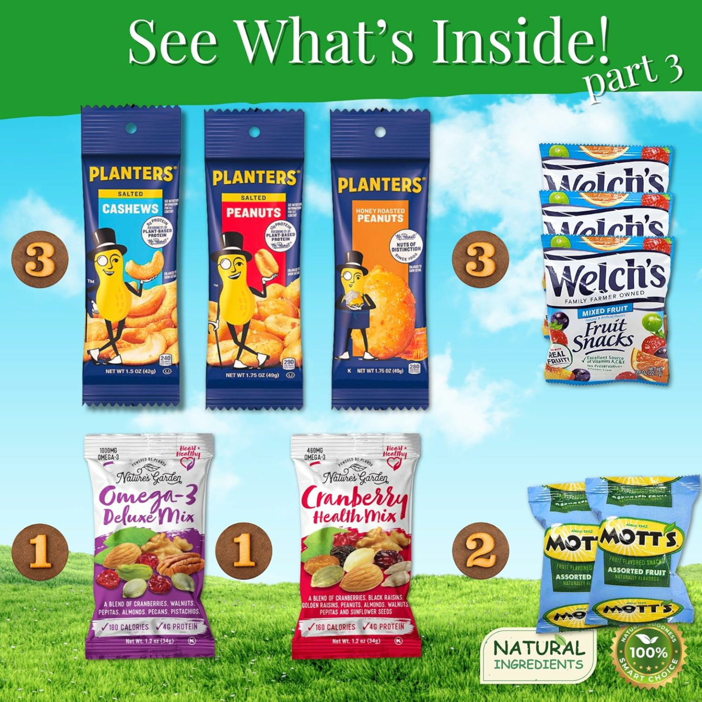 Healthy Snack Variety Box with Granola & Nut Mixes