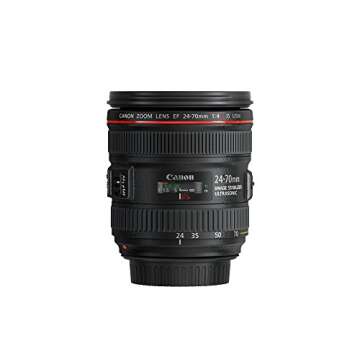 Canon EF 24-70mm f/4L is USM Lens(Japan Import-No Warranty)