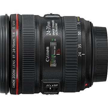 Canon EF 24-70mm f/4L is USM Lens(Japan Import-No Warranty)