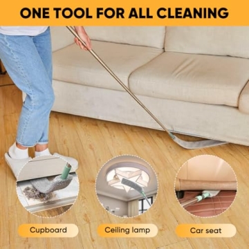 Sakerplus Retractable Dust Cleaner - Versatile Microfiber Duster