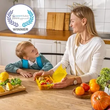 Snack Box Containers Set of 2 - Reusable Meal Prep Solution