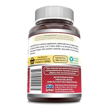 Amazing Formulas Quercetin 800mg with Bromelain 165mg, 120 Veggie Capsules Supplement | Non-GMO | Gluten Free | Made in USA