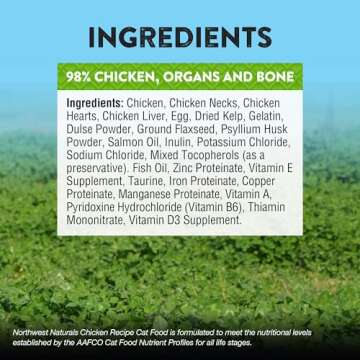 Northwest Naturals Freeze-Dried Chicken Cat Food - 11 Oz