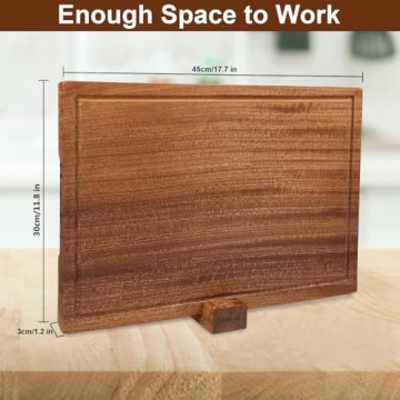 Wooden Cutting Board Extra Large Knife-Friendly Choice