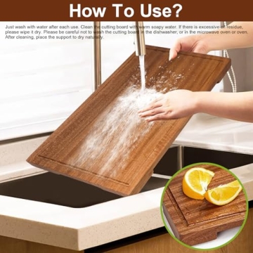 Wooden Cutting Board Extra Large Knife-Friendly Choice