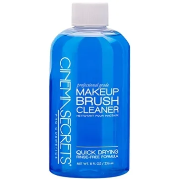 Cinema Secrets Professional Makeup Brush Cleaner - Vanilla Scent, 8 fl oz
