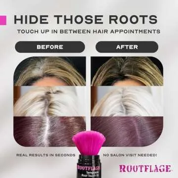 Rootflage Root Touch Up Powder - Instant Hair Coverage