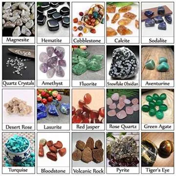Gemstone Dig Kit for Kids - Excavate 20 Real Gems