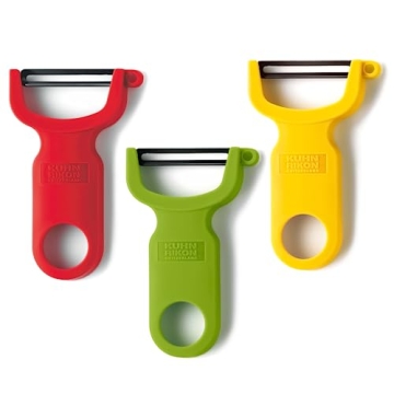 Kuhn Rikon Original Swiss Peeler Set in Vibrant Colors