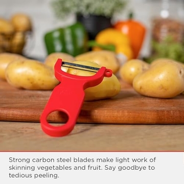 Kuhn Rikon Original Swiss Peeler Set in Vibrant Colors