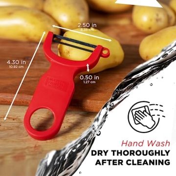 Kuhn Rikon Original Swiss Peeler Set in Vibrant Colors