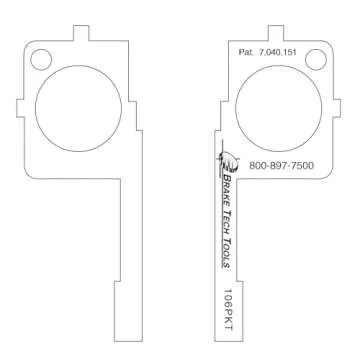 Brake Tech Tools Original Truck Inspector